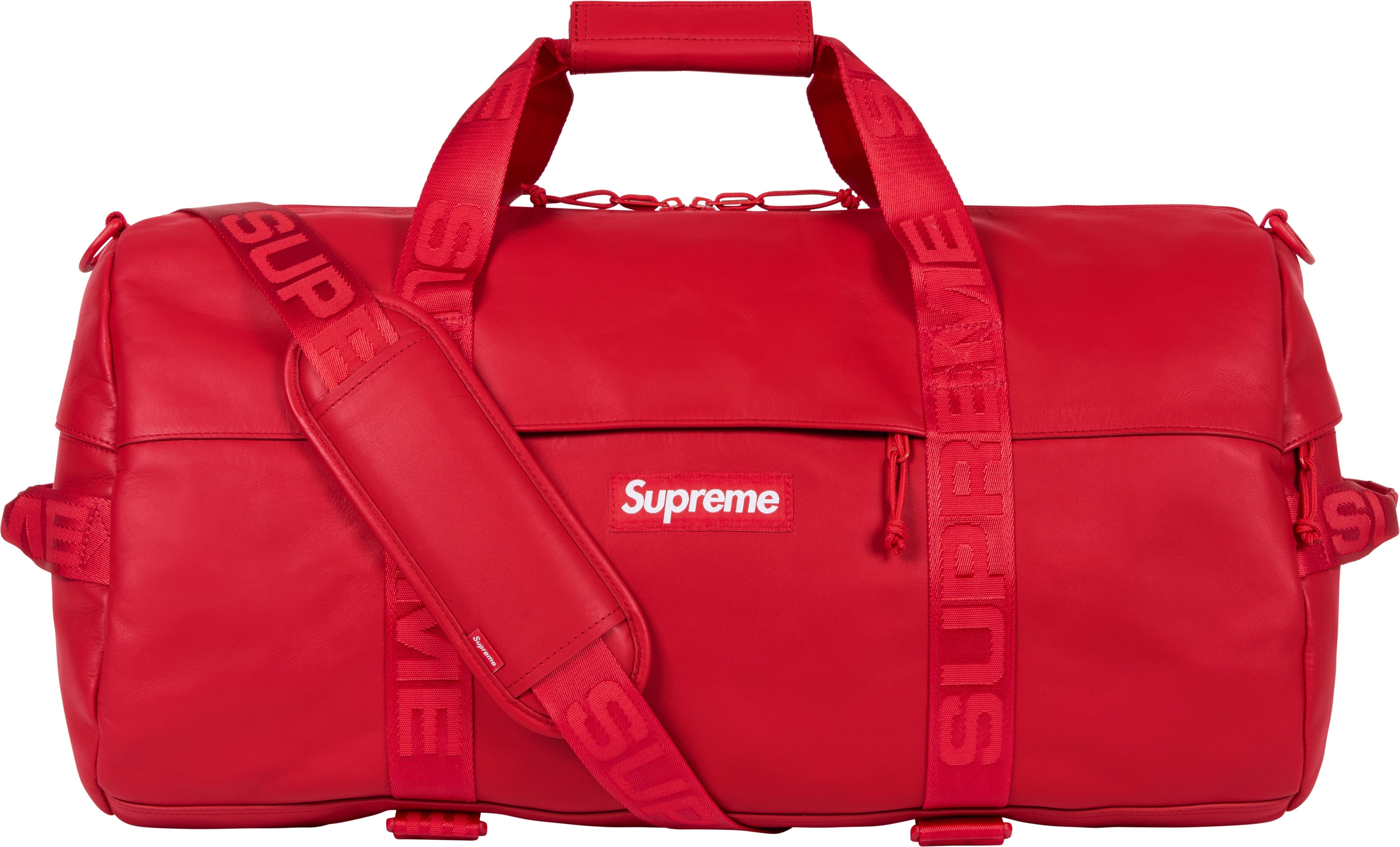 Leather Duffle Bag view 6